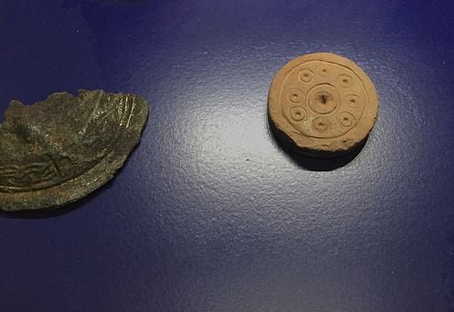 Gaming Piece and Broach Fragment