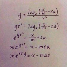 Merry Christmas in Math