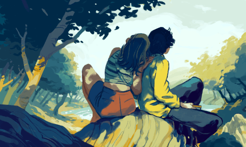 rebeccamock: Every Teenager Should Have a Summer of â65 NY Times article here This week I got to do a small piece for a short story about summer love and bittersweet memories. Hel-lo, favorite subject matter. This piece had a really quick turn-around