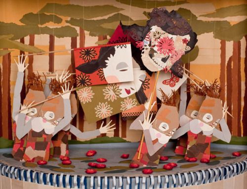 exhibition-ism: The whimsical diorama works of Lindsey Way