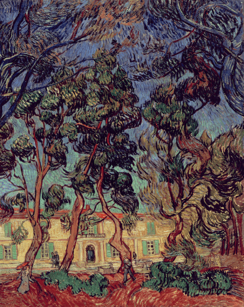 Vincent van Gogh, Hospital at Saint-RÃ©my, 1889. Oil on canvas. 36 5/16 x 28 7/8 in. (92.2 x 73.4 cm). The Armand Hammer Collection, Gift of the Armand Hammer Foundation. Hammer Museum, Los Angeles.