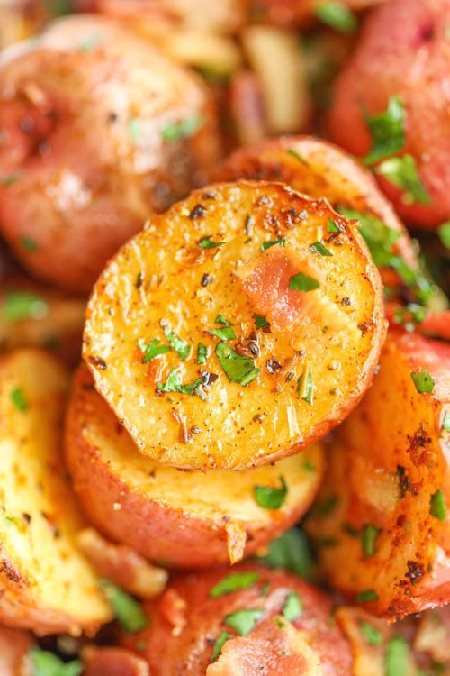 do-not-touch-my-food: Potatoes and Bacon