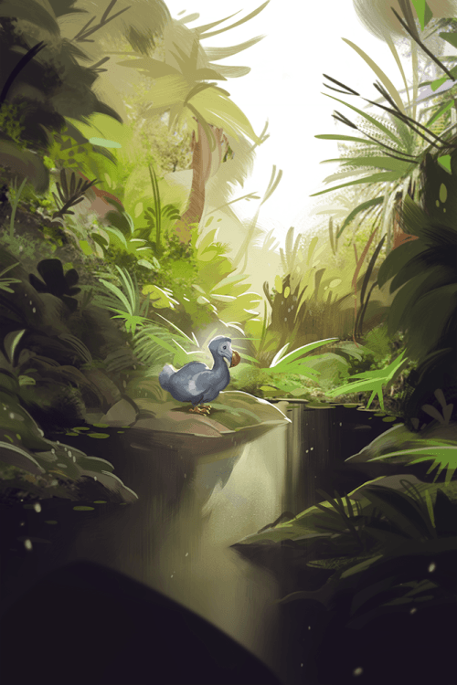 powersimon: The Dodo bird, loitering in the jungle