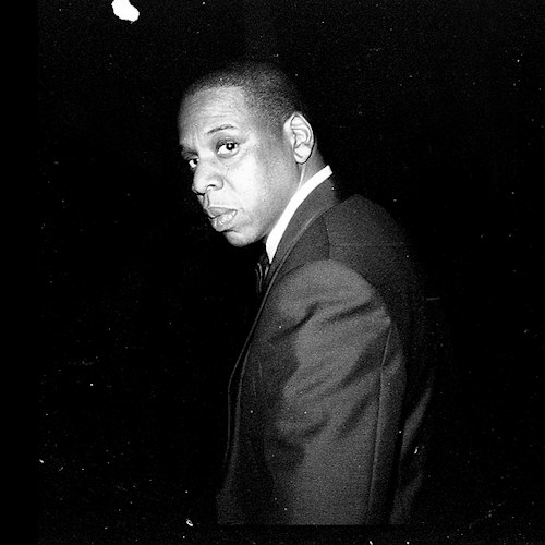 Jay ZÂ backstage at the 57th GRAMMY Awards