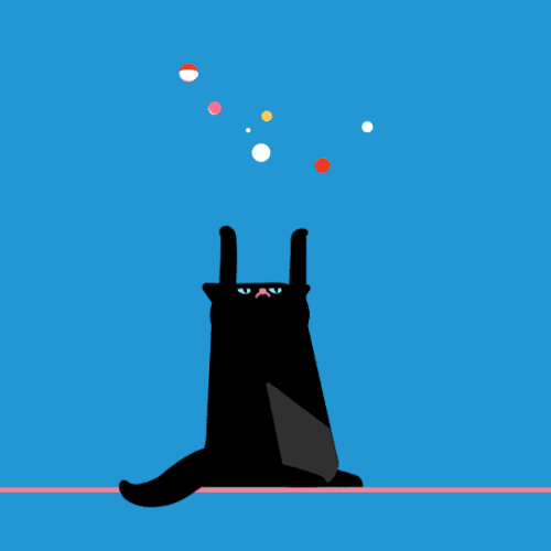 kylerog: one more cat, as animated by me, sander van dijkÂ with the assist