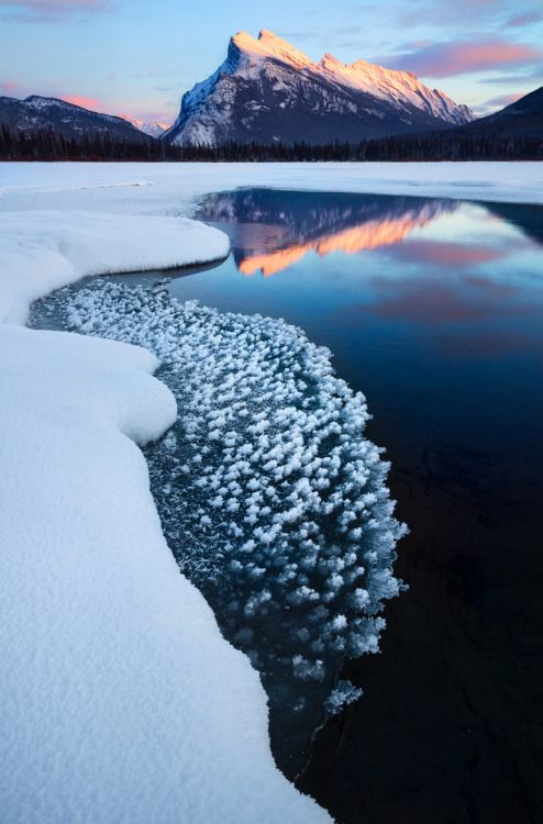 expressions-of-nature: Vermilion Lakes / Alberta, Canada<br />by: Patrick Latter