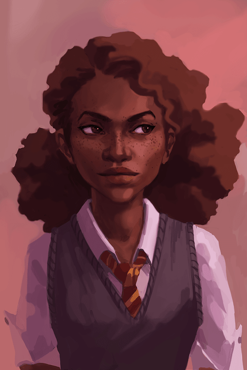 mariannewiththesteadyhands: Hermione for awfulreference! merry christmas Micky Iâm your art school secret santa!!Â 
