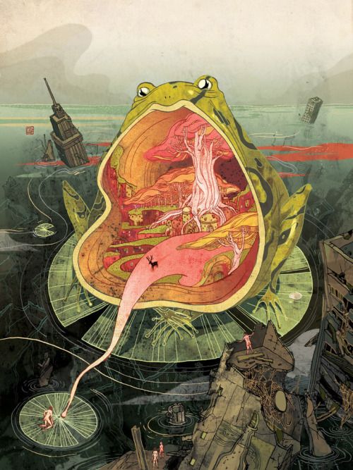 exhibition-ism: The intensely detailed illustrations of Victo NgaiÂ 