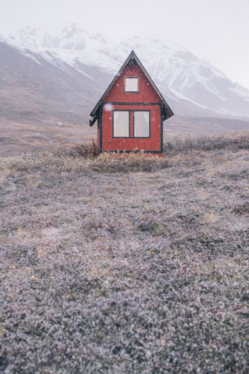mikeyhuff: Home upon the hill, Hatcher Pass.