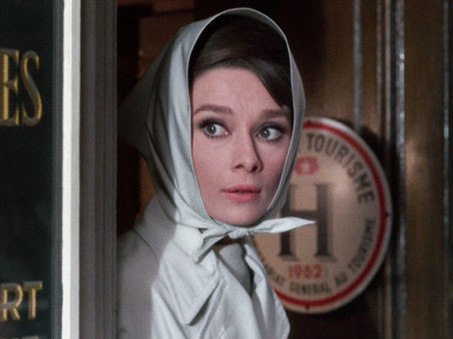 nitratediva: Audrey Hepburn in Charade (1963). @tumb.epicks.list.gif.71.ws