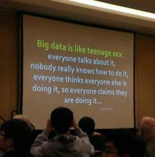 Big data is like teenage sex