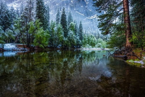 tulipnight:<br /><br />Yosemite Storm by Mark Coté (Beautiful Landscape)