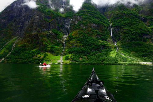 sixpenceee:<br />Shots of Norway’s Fjords from the Perspective of a... (Beautiful Landscape)