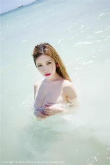 泳装嫩模于姬Una美乳诱人海滩性感清凉写真图片