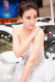 2014北京车展顶级美女车模(图6)