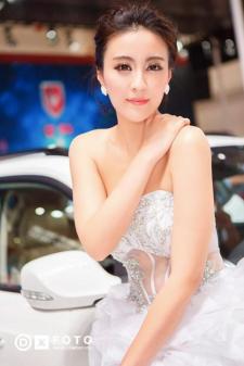 2014北京车展顶级美女车模(图7)