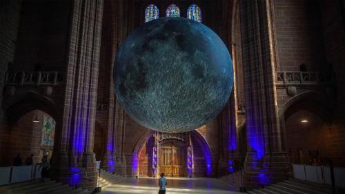 Artist Luke Jerram's installation 'Museum of the Moon' at Liverpool Cathedral, England (© Christopher Furlong/Getty Images) Bing Everyday Wallpaper 2019-07-21
/tmp/UploadBetak5dC5Y [Bing Everyday Wall Paper 2019-07-21] url = http://www.bing.com/th?id=OHR.MoonMuseum_EN-US8292814597_1920x1080.jpg

File Size (KB): 330.92 KB
Last Modified: November 26 2021 18:38:35

