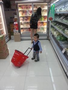 Mother and Son grocery