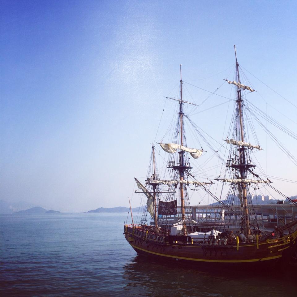 Sail boat, boat-sail-sea.jpg [Blue Sky, Views]