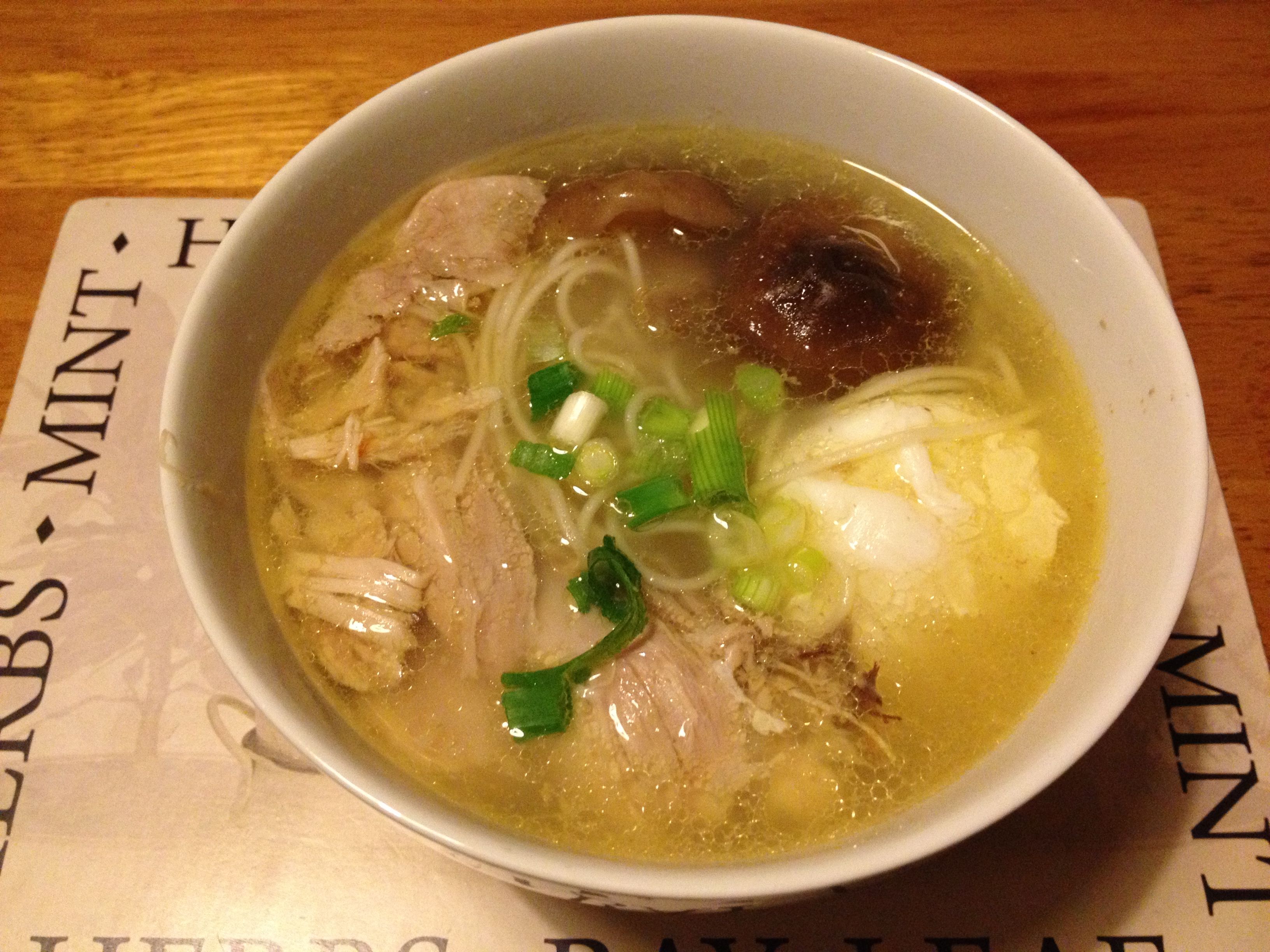 Chicken Mushroom Noodle Soup, chicken-mushroom-noodle-soup.JPG [Food and Drink]