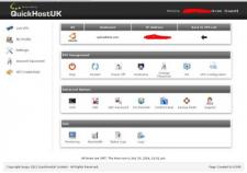 QuickHostUK VPS (Virtual Private Server) Control Panel