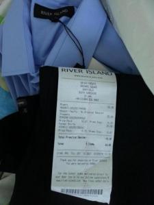 River Island exchange suit/cloth more than 28 days