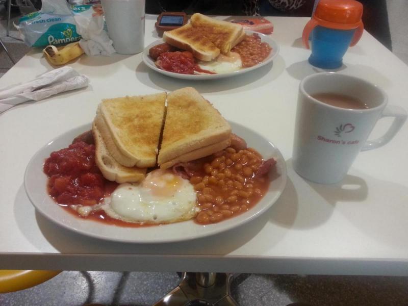 看图说话 - 英国的早餐 All Day Breakfast