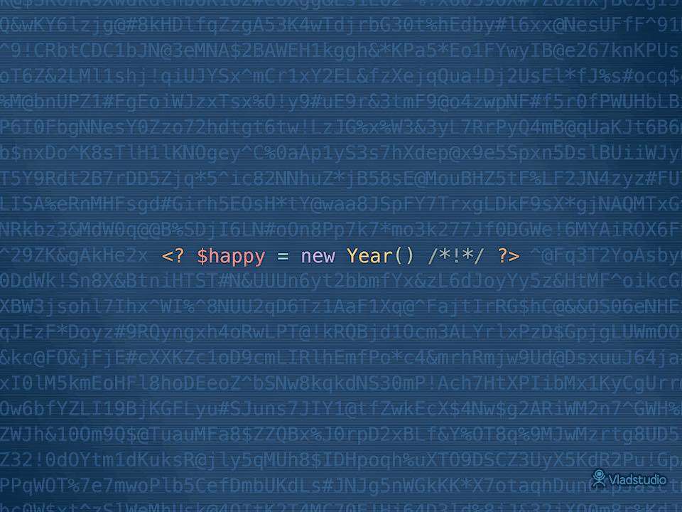 Happy New Year in PHP, happy-new-year-php.jpg [Computers and Technology]