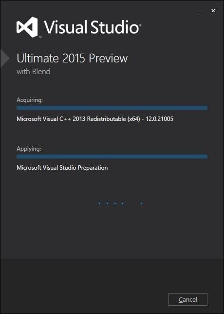 Visual Studio 2015 preview
