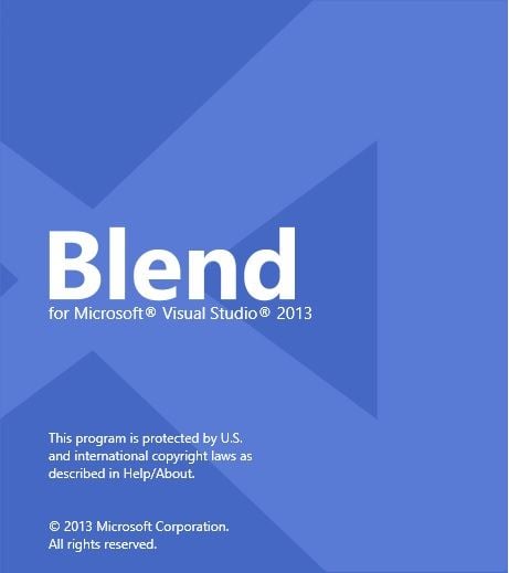 Blend, Microsoft Visual Studio 2013