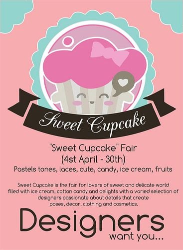 "Sweet Cupcake" Fair (4st April - 30th)