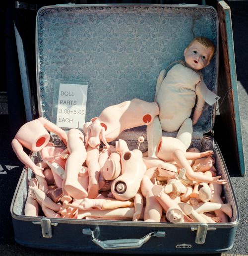 ntruj: Doll Parts - Rose Bowl Flea Market