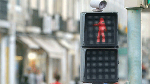 itscolossal: An Interactive Dancing Pedestrian Signal by Smart