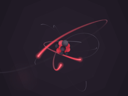 dribbb: Atom animationÂ by Tony Pinkevich