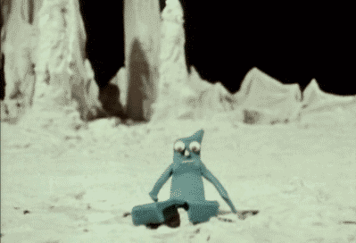 rhade-zapan: Gif from Gumby [More Gumby, Gifs, Stop Motion and Claymation on Rhade-Zapan]