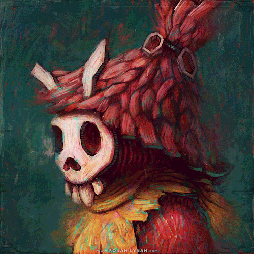 Skull Kid Part of a small series inspired by the happy denizens of Hyrule! Illustration by Ronan Lynam