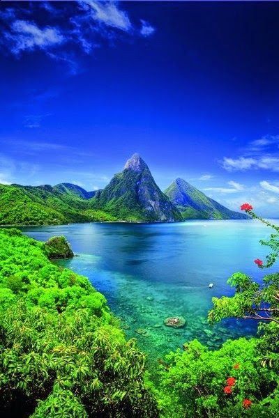 tulipnight: Saint Lucia, Caribbean by rarecollection.ch on Flickr.