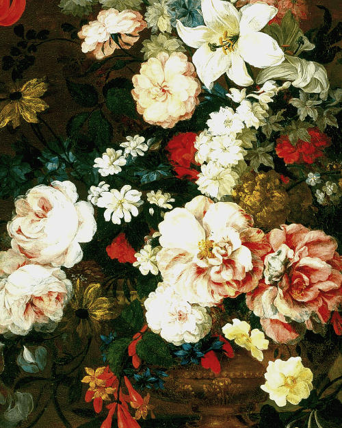 Mary Moser (1744-1819), detail of Vase of Flowers. @tumb.epicks.item.678724256493812.ws