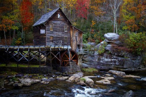 selidor: Fall at Glade Creek, by Notkalvin @tumb.epicks.item.013148019977985.ws
