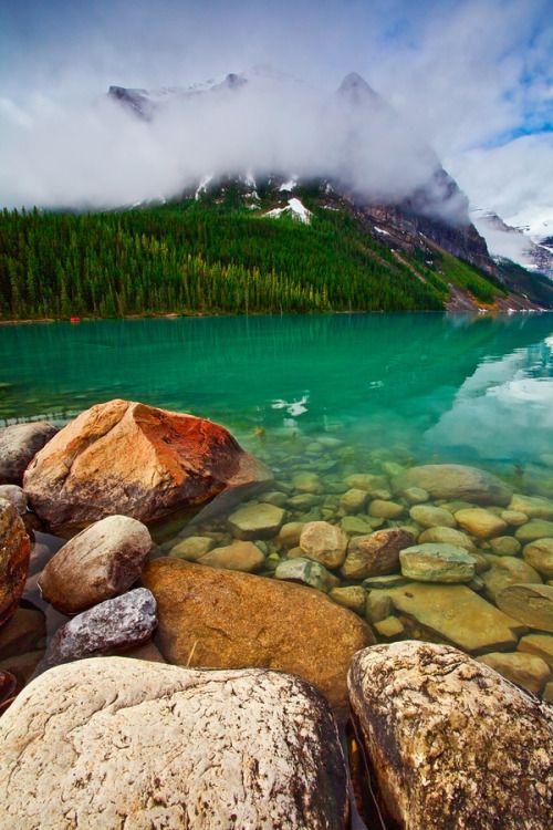 expressions-of-nature: Canadian Rockies, Banff National Park, Lake Louise : ya zhang @tumb.epicks.item.792577056260030.ws