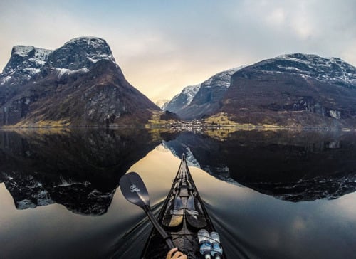 sixpenceee:<br />Shots of Norway’s Fjords from the Perspective of a... (Beautiful Landscape)