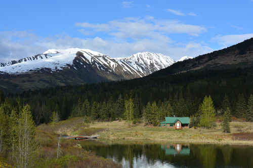cabinporn:<br /><br />Cabin on the Kenai Peninsula, Alaska.<br />Contributed... (Beautiful Landscape)