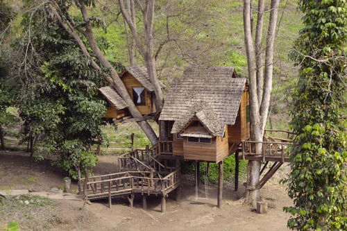 Rabeang Pasak Treehouse Resort. A wonderful resort of 9 unique... (Tree Houses)
