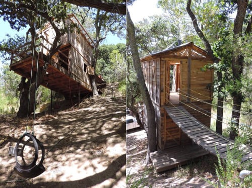 Wild Woods Tree Fort. A rustic treehouse in a peaceful and quiet... (Tree Houses)