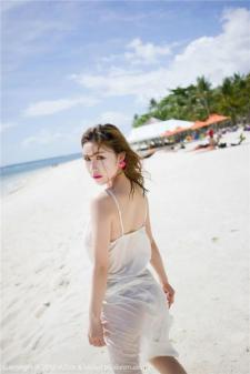 泳装嫩模于姬Una美乳诱人海滩性感清凉写真图片