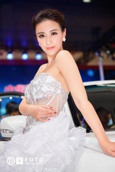 2014北京车展顶级美女车模(图3)