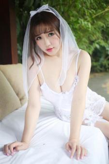 美媛馆性感新娘白色婚纱系列写真(图2)