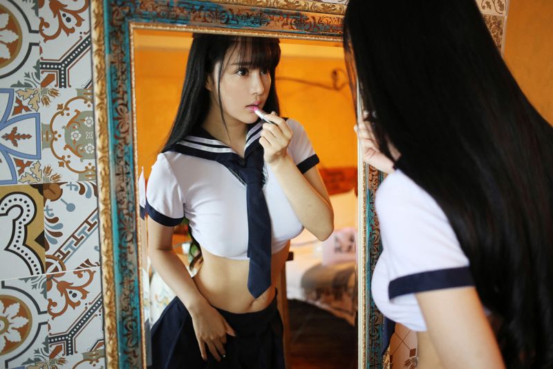 美媛馆蔡文钰学生制服照双峰诱人(图6), pq8AY8 [性感 妹子 Sexy Girls] url = http://7su.me/wp-content/uploads/zngirls/2016/08/29/201608293039.jpg