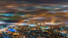 Fog over Sofia, Bulgaria (© Ivan Dimitrov/Solent News/REX/Shutterstock) Bing Everyday Wallpaper 2016-09-16