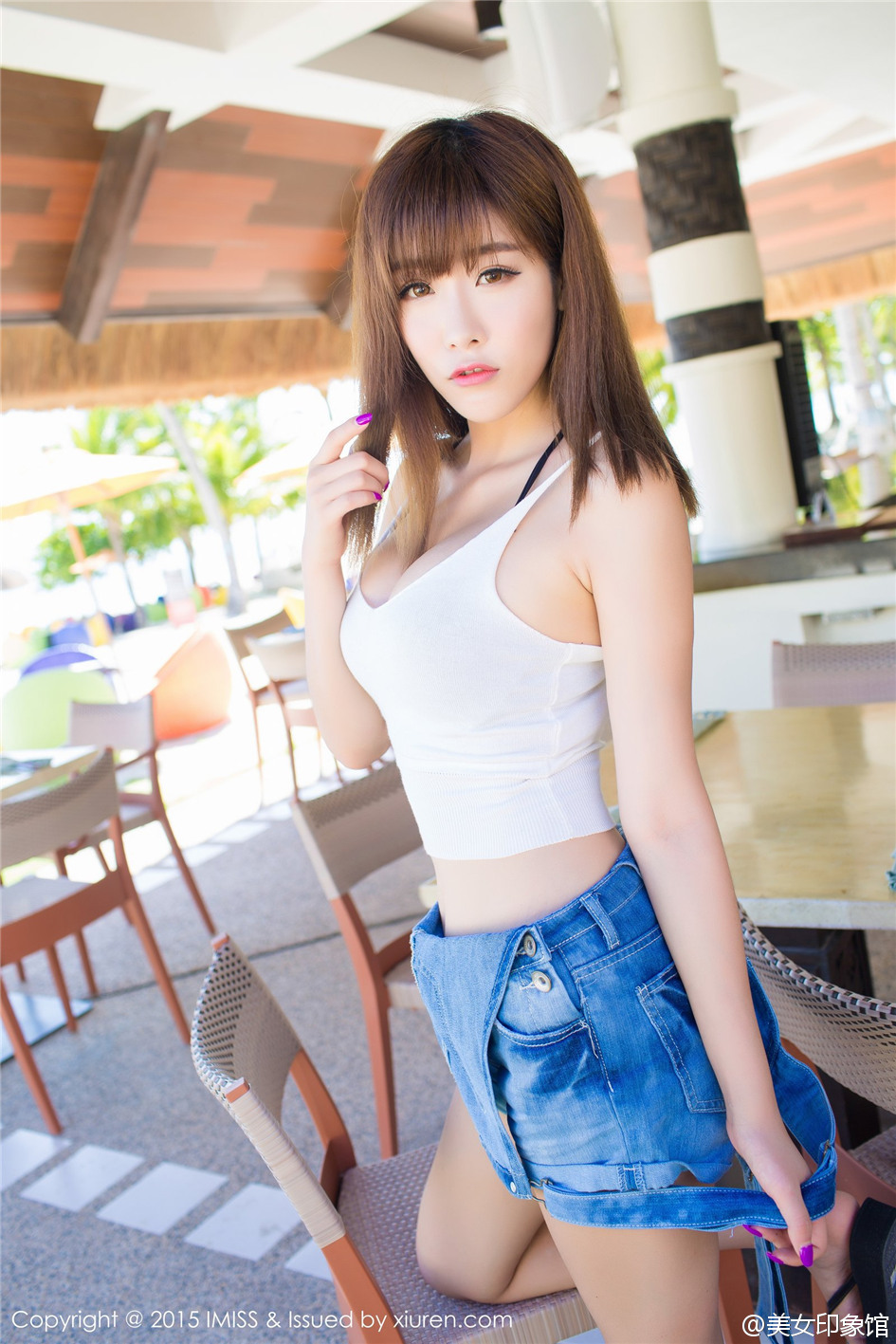 牛仔背带短裤大胸美女, ZDo6e3 [性感 妹子 Sexy Girls] url = http://7su.me/wp-content/uploads/test/2016/09/25/00/201609251643.jpg